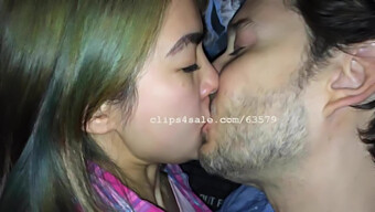 Interracial Couple Shares Passionate Kiss In Hd Video