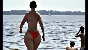 Hidden Camera Captures Voluptuous European Beauty With Ample Curves