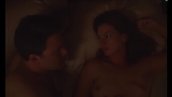 Skinny Brunette Anne Hathaway Bares Her Big Natural Tits In Erotic Scene