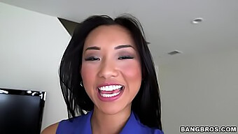 18-Year-Old Alina Li Gives A Sloppy Blowjob To Brannon Rhoades