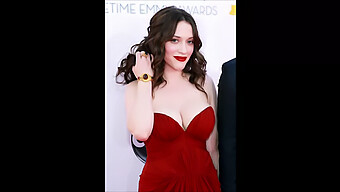 Kat Dennings'In Büyük Göğüslerine Boşalma Meydan Okuması