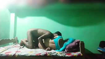 Indian Wife'S Romantic Sexual Encounter With Her Brother'S Friends Caught On Hidden Camera