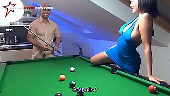 Linet Slag Ile Çılgın Bilardo Masası Buluşması