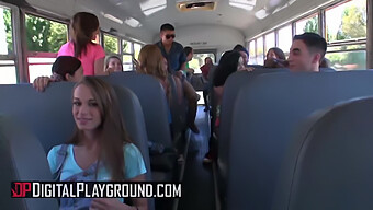 Kaci Lynn And Keiran Lee'S Bus Ride, Captured Digitally.